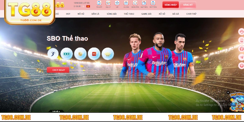 TG88 - Điểm đến uy tín cho người chơi kèo thẻ phạt