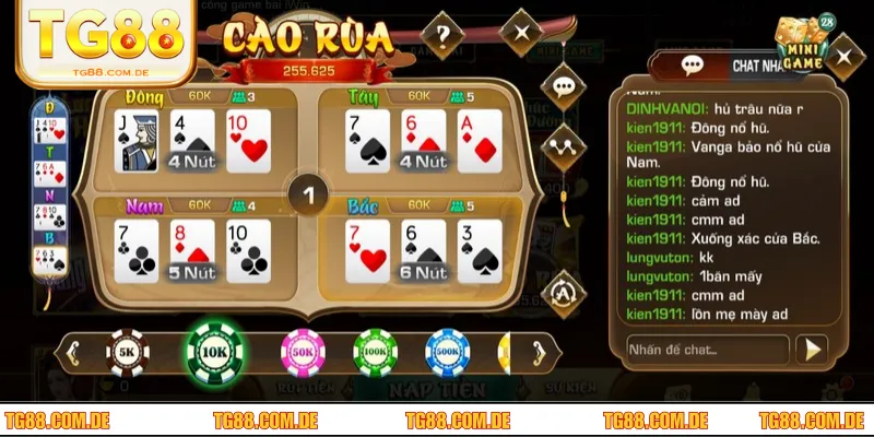 Nắm bắt luật chơi bài cào rùa chuẩn chỉnh 